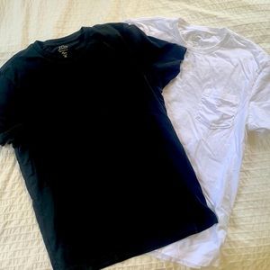 J. Crew Broken In Tees - PAIR
